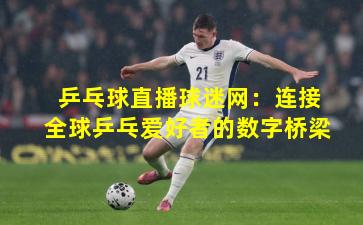 乒乓球直播球迷网:连接全球乒乓爱好者的数字桥梁