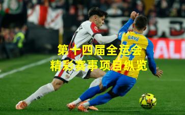 第十四届全运会精彩赛事项目纵览